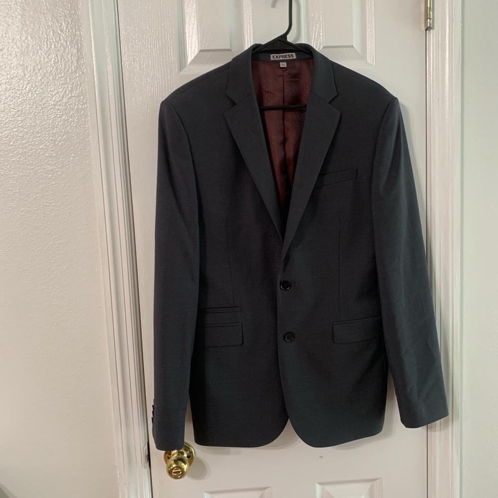 Express photographer slim fit sport jacket 38
